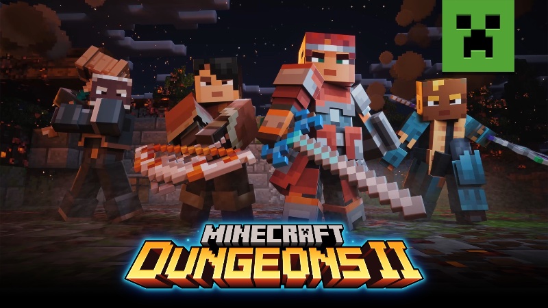 Minecraft Dungeons II вышла на PS5: Mojang переработала боевую систему и добавила измерение Sift
