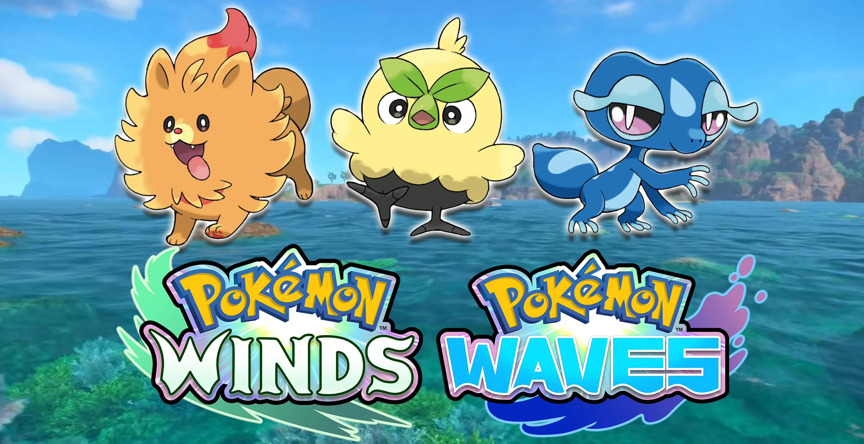 В сеть утекла карта региона из Pokémon Winds и Waves — фанаты собрали макет