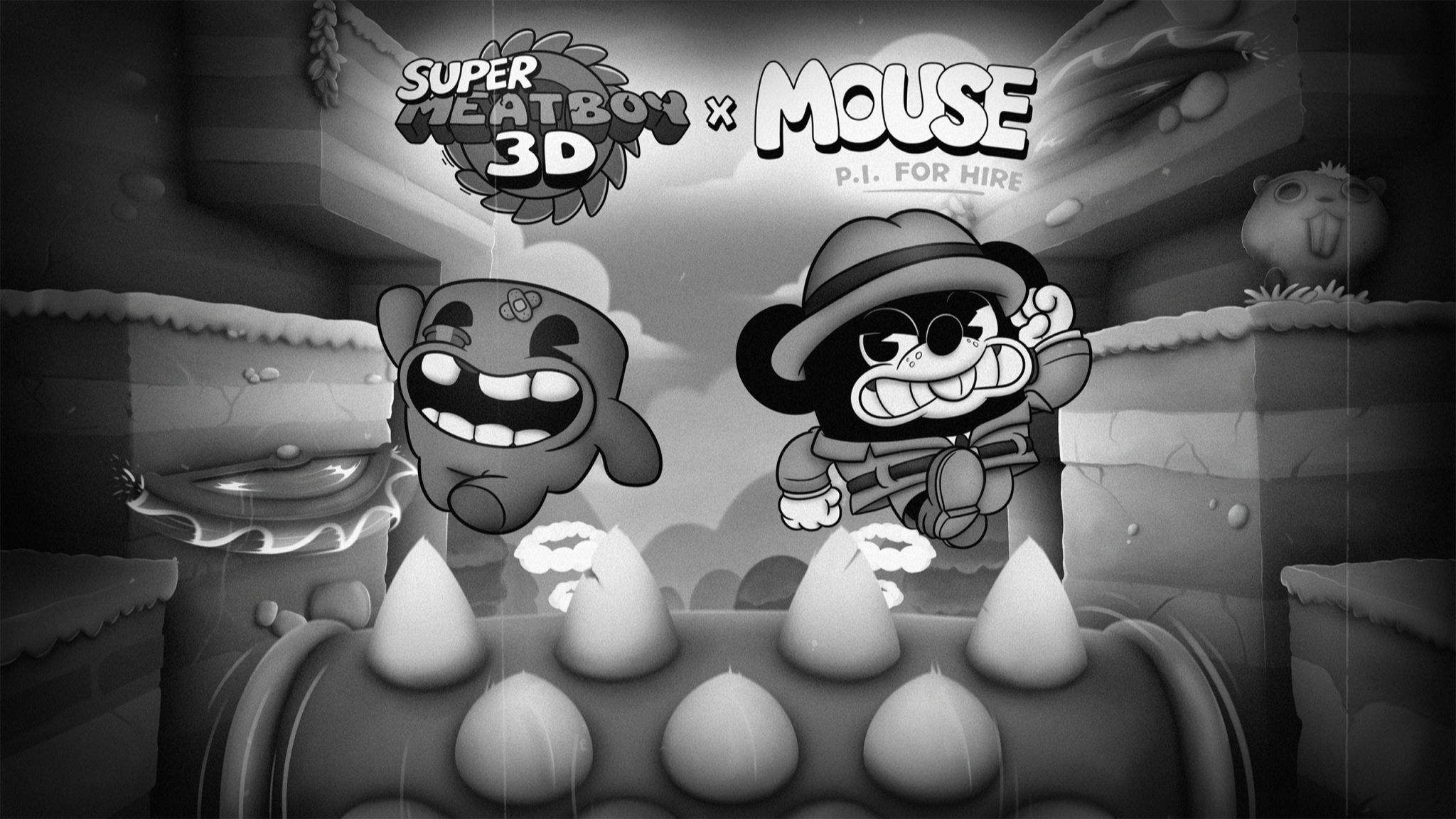 В Super Meat Boy 3D появился Джек Пеппер из Mouse: P.I. For Hire