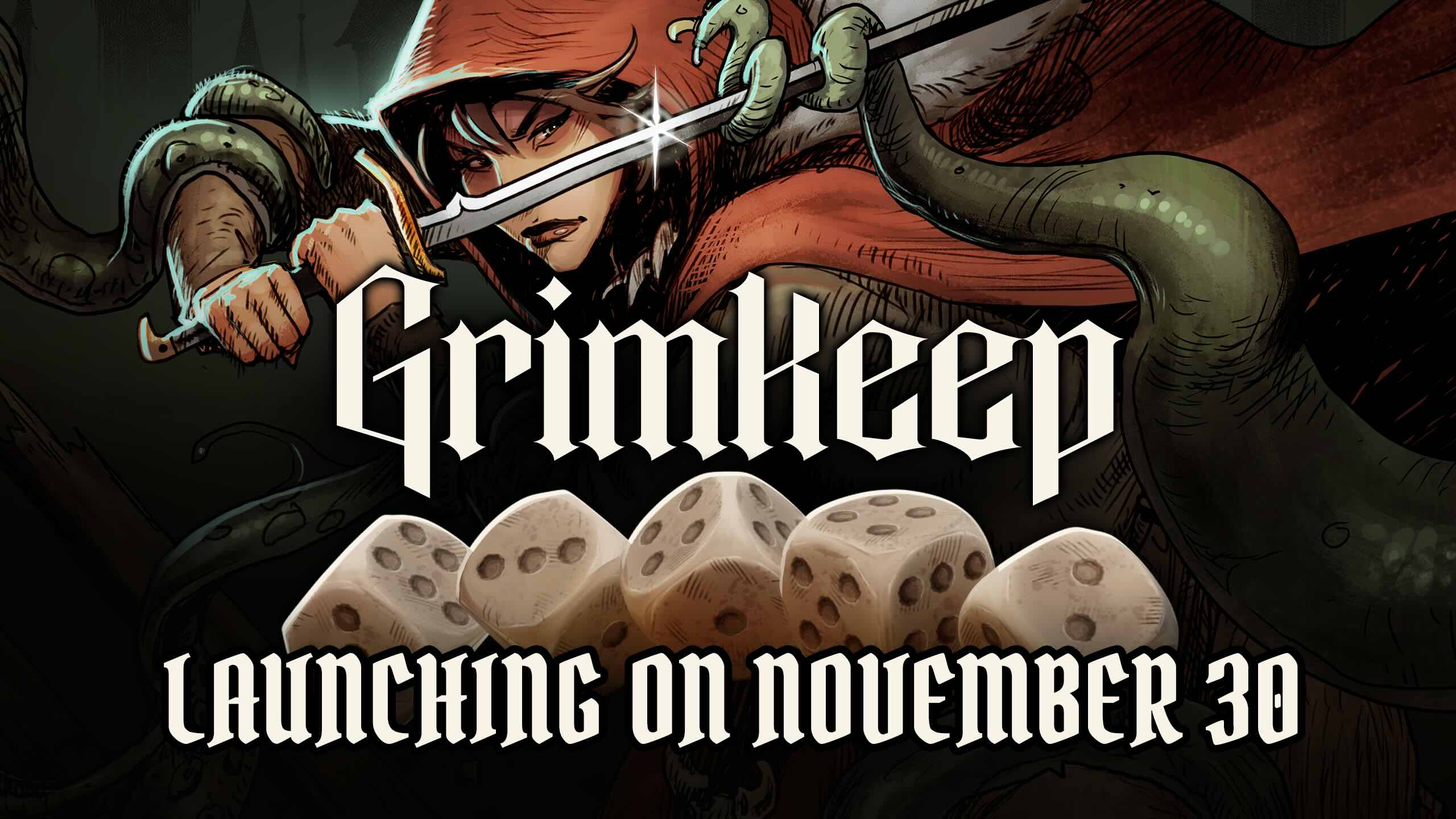 GrimKeep: тёмное фэнтези с кубиками выйдет 30 ноября