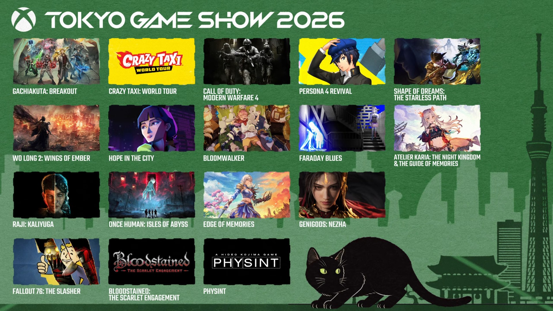 Xbox на Tokyo Game Show 2026: Кодзима, Modern Warfare 4 и возвращение Ni No Kuni