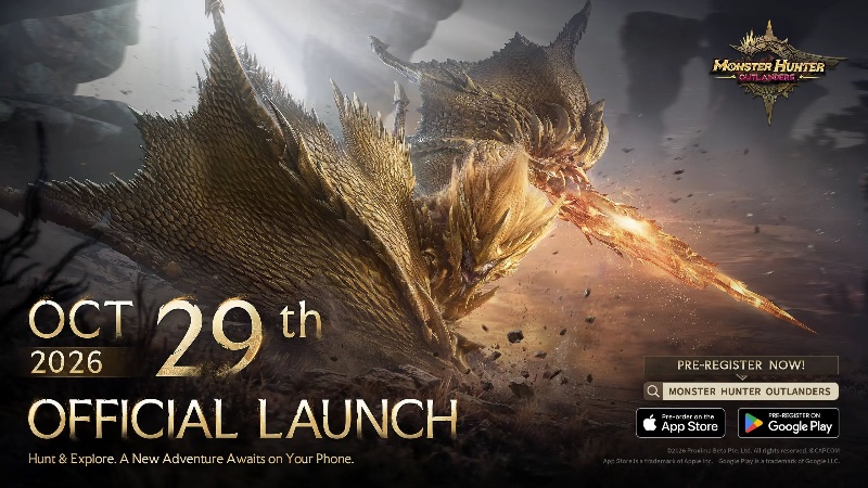 Monster Hunter Outlanders выйдет 29 октября на iOS и Android