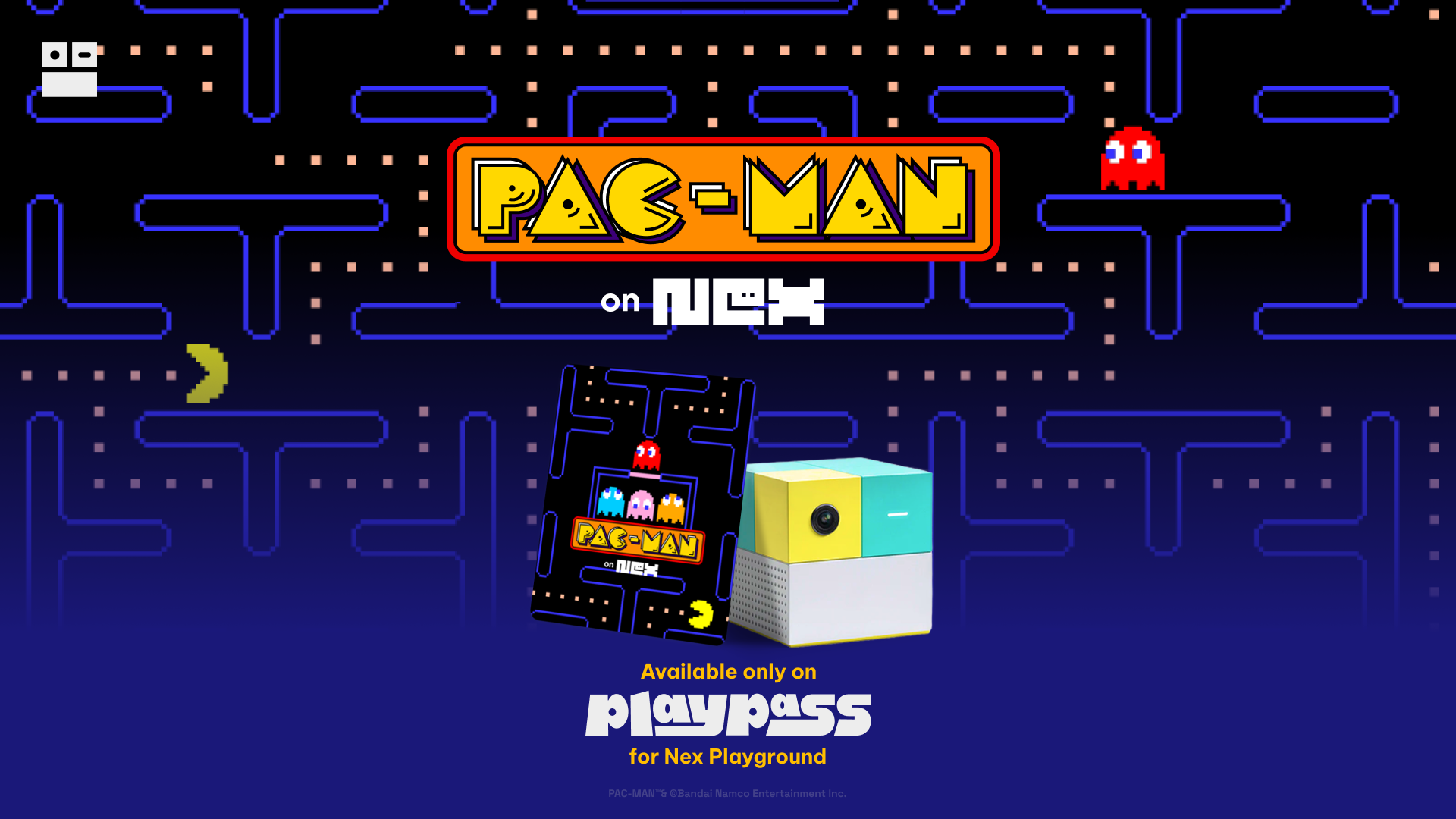 PAC-MAN на Nex Playground: руки вместо джойстика