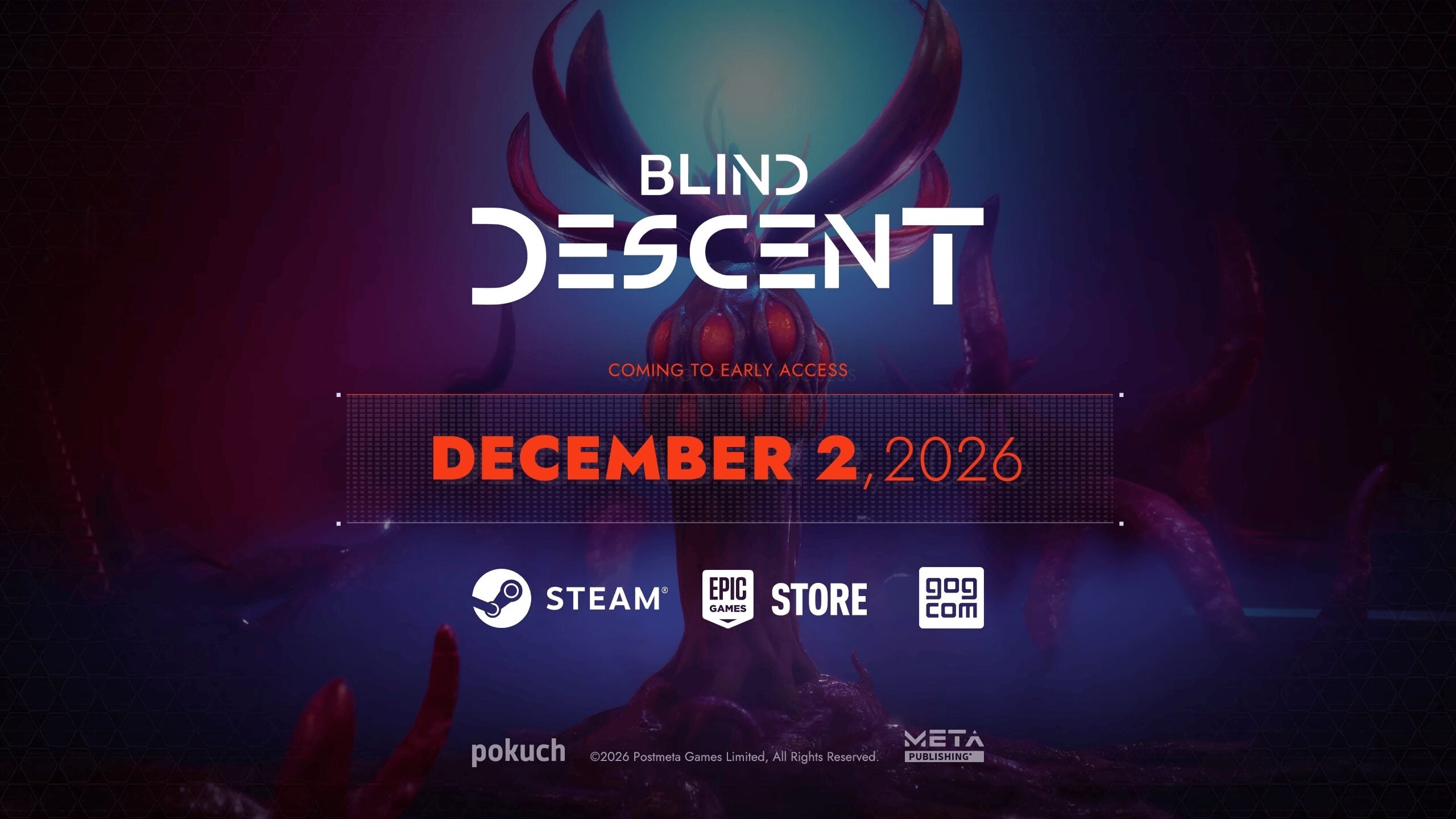 Кооперативный хоррор Blind Descent выходит в ранний доступ 2 декабря